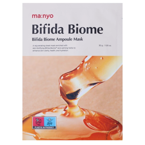 Ma:nyo - Bifida Biome Ampoule Mask - Revitalizáló Fátyolmaszk - 1db/30g
