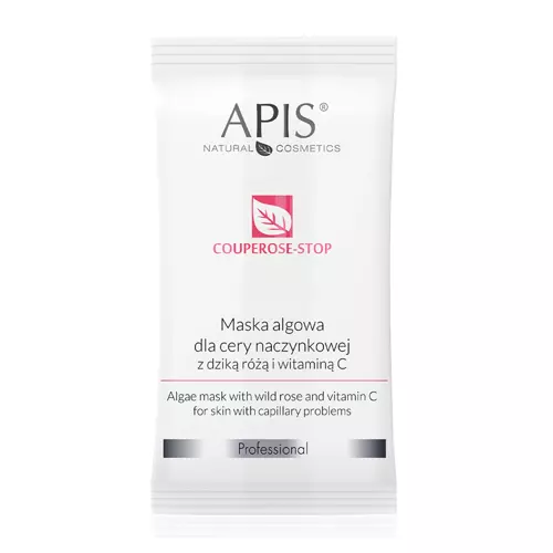 Apis - Couperose-Stop - Alga Maszk Hajszáleres Bőrre Vadrózsával és C-vitaminnal - 20g