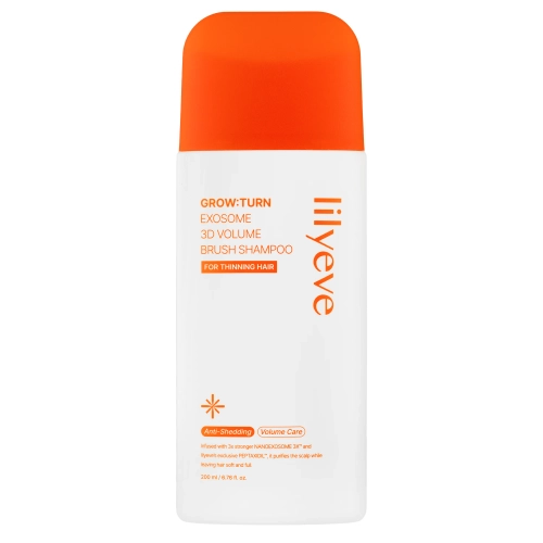 lilyeve - Grow Turn 3D Volume Shampoo - Haj- és Fejbőrerősítő Sampon - 200ml