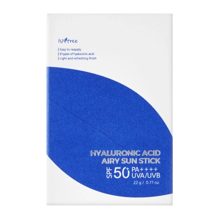 Isntree - Hyaluronic Acid Airy Sun Stick SPF 50+ PA ++++  - Napozókrém Stiftben - 22g
