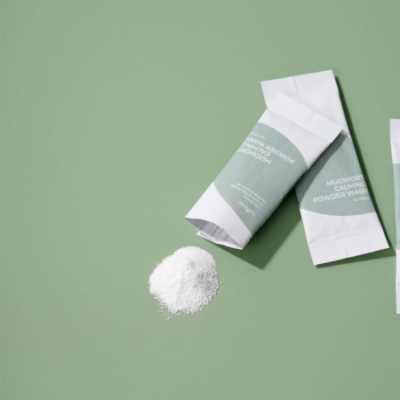 Isntree - Spot Saver - Mugwort Calming Powder Wash - Arctisztító Por Tasakkészlet  - 1g x 25db