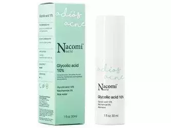 Nacomi - Next Level - Glycolic Acid 10% - Szérum 10% Glikolsavval - 30ml