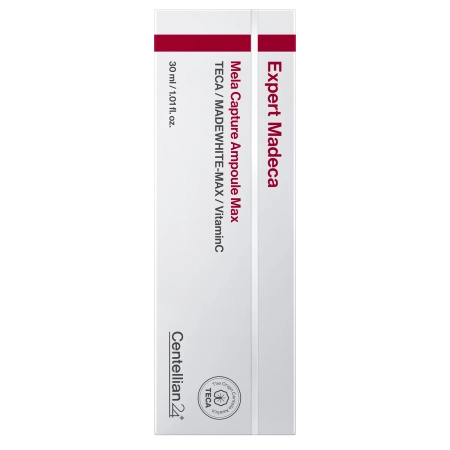 Centellian24 - Madeca Mela Capture Ampoule Max - Világosító és Hidratáló Arcszérum - 30ml