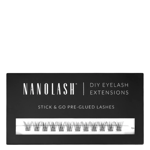 Nanolash - Stick & Go Pre-Glued Lashes - Előre Ragasztott Szempillacsomók - Classy Short - 1 csomag