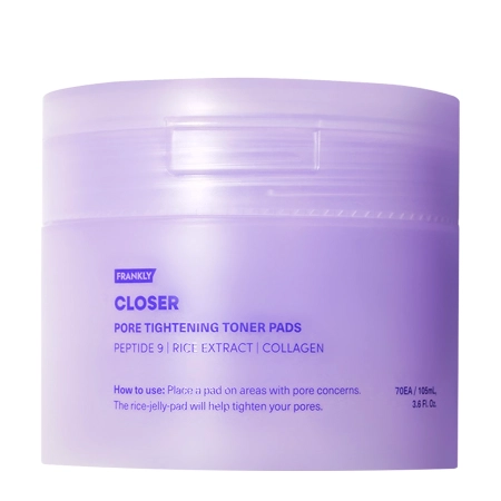 Frankly - Closer Toner Pads - Pórusszűkítő Arckorongok - 70 szt.