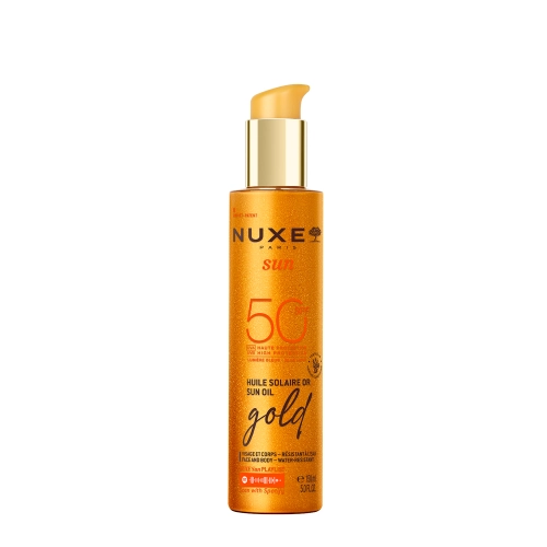 Nuxe - Sun - Ragyogtató Arc- és Testápoló Olaj SPF50 - 150ml