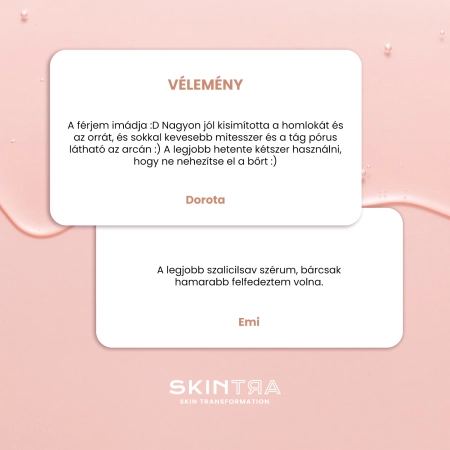 SkinTra - Comedo-killer - Szérum 2% Kapszulázott Szalicilsavval - 30ml