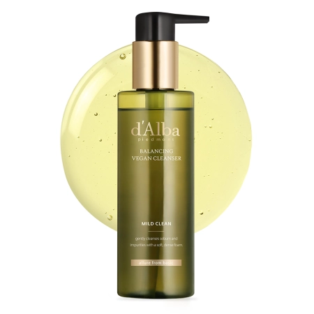 d'Alba - Mild Skin Balancing Vegan Cleanser - Hidratáló és Bőrnyugtató Arclemosó - 200ml