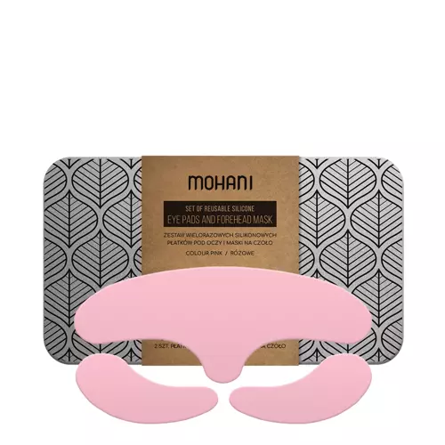 Mohani - Újrafelhasználható szilikon szemtapaszok + homlokmaszk készlet
