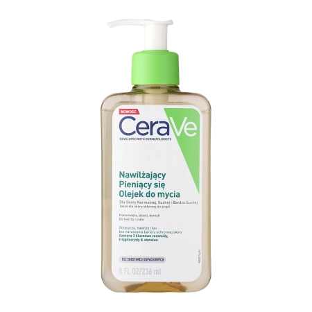 CeraVe - Hidratáló és Tisztító Hatású Habzó Olaj - 236ml