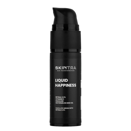 SkinTra - Liquid Happiness - Szérum Arcbőrre és Szem Alá 0,3% Retinallal - 30ml