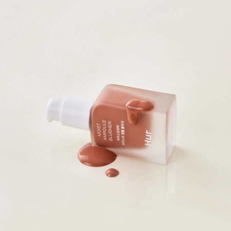 House of Hur - Moist Ampoule Blusher - Hidratáló Folyékony Pirosító - 01 Nude Beige - 20ml