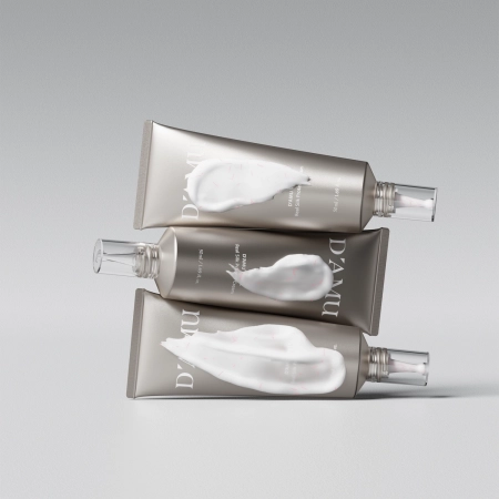D’AMU - Vita5X Real Silk Protein Cream - Szilárdító Arckrém - 50ml