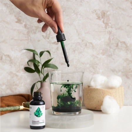 Aura Herbals - Fehér Eperfa Klorofill Koncentrátum - Cseppek - 30ml