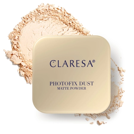 Claresa - Photofix Dust Matte Powder - Mattító Áttetsző Púder - Universal - 8g