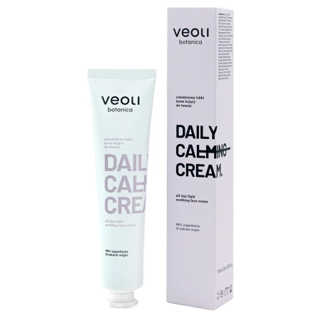 Veoli Botanica - Daily Calming Cream - Könnyű Bőrnyugtató Hatású Arckrém - 75ml