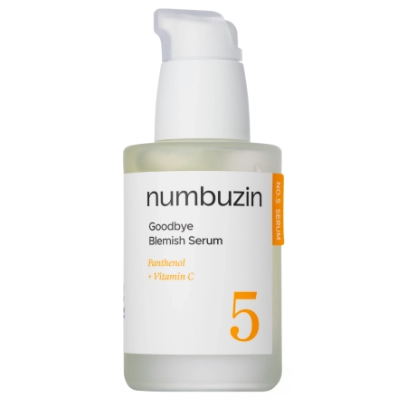Numbuzin - No.5 Goodbye Blemish Serum - Tökéletlenségek Elleni Szérum Niacinamiddal és C-vitaminnal - 50ml