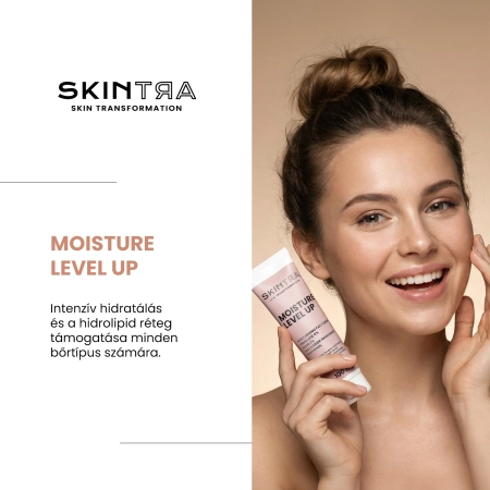 SkinTra - Moisture Level Up - Hidratáló és Tápláló Maszk Arcra és Szem Alá - 100 ml