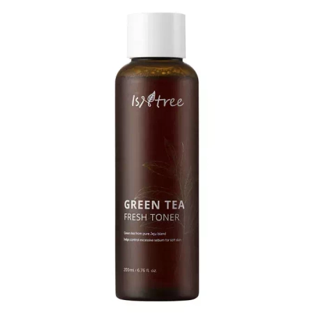 Isntree - Green Tea Fresh Toner - Nyugtató zöldtea tonik - 200ml