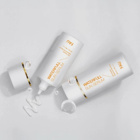 FAU - Skin Solution Waterfull Sun Serum SPF50+ PA++++ - Hidratáló Szérum UV-szűrőkkel - 50ml
