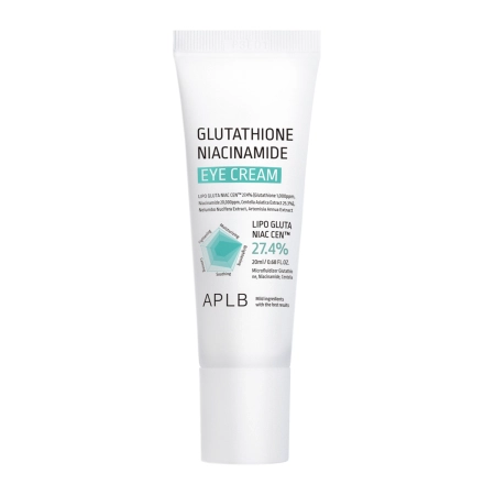 APLB - Glutathione Niacinamid Eye Cream - Világosító Szemkörnyékápoló Krém - 20ml
