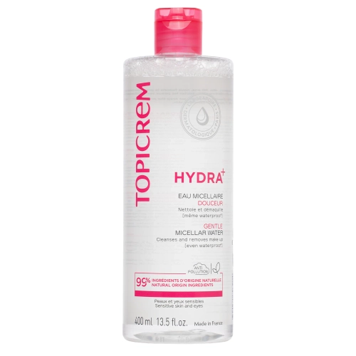 Topicrem - Hydra+ Gentle Micellar Water - Kíméletes Micellás Víz - 400ml