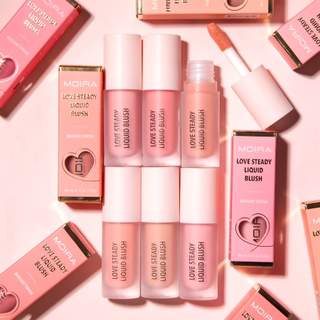 Moira - Love Steady Liquid Blush - Krémes Pirosító - 006 Idealy - 4,8g