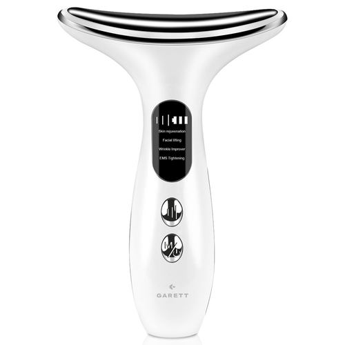 Garett Beauty - Lift Skin Pro - Szónikus Arc- és Nyakmasszírozó - White