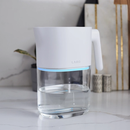 LARQ - Pitcher PureVis - Intelligens, Öntisztító Vízszűrő Kancsó - Pure White - 1,9L
