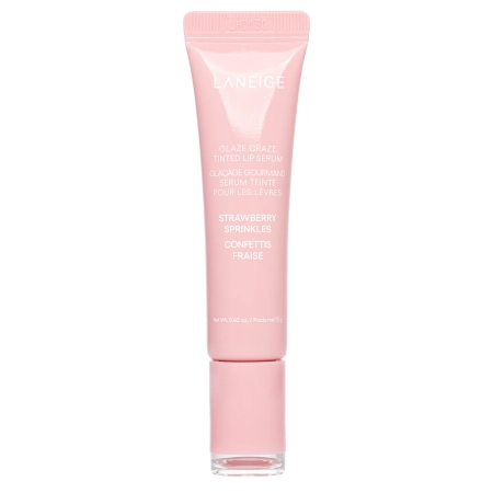 Laneige - Glaze Craze Tinted Lip Serum - Színező Ajakszérum - Strawberry Sprinkles - 12g
