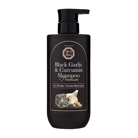 Daeng Gi Meo Ri - Black Garlic And Curcumin Shampoo - Sampon Hajhullás Ellen - 500ml 