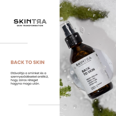 SkinTra - Back To Skin - Hidrofil Sminklemosó Olaj - 100ml 
