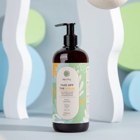 HairTry - Take Off The Sebum - Sampon Zsíros Hajra - 500ml