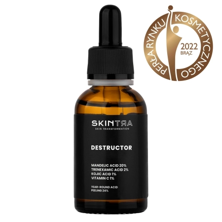 SkinTra - Destructor - Egész Évben Használható 24% Savas Peeling - 30ml