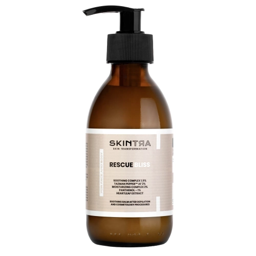 SkinTra - Rescue Bliss - Arc- és Testbalzsam Szőrtelenítés és Kozmetikai Kezelések Után - 200ml