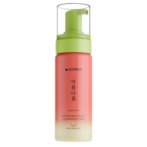 KORIKA - SuperFruits Hydrating Velvet Cleansing Foam - Hidratáló Hatású Arctisztító Hab - 150ml