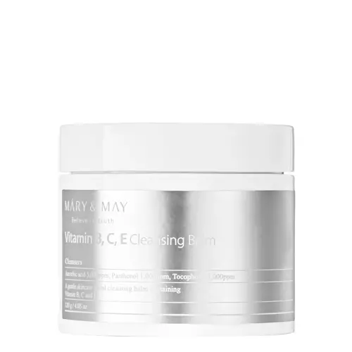 Mary&May - Vitamine B,C,E Cleansing Balm - Gyengéd Sminkeltávolító Balzsam B- C és E Vitaminokkal - 120g