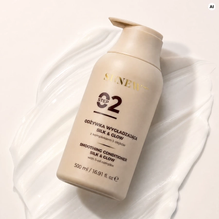SunewMed+ - Silk&Glow Smoothing Conditioner - Kondicionáló 5 Olaj Komplexszel - 500ml