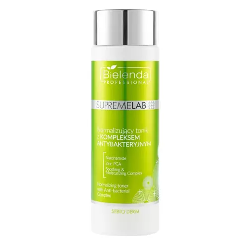Bielenda Professional - Supremelab - Sebio Derm - Normalizing Toner with Anti-Bacterial Complex - Normalizáló Toner Antibakteriális Komplexszel - 200ml