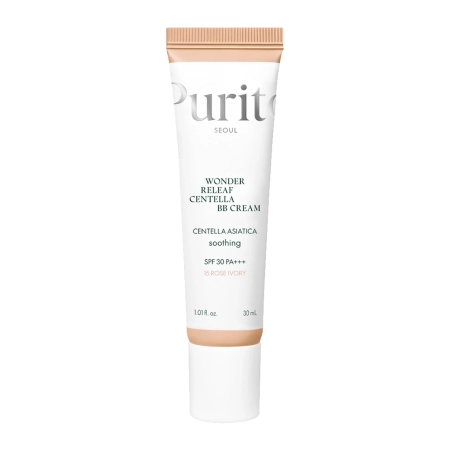 Purito Seoul - Wonder Releaf Centella BB Cream SPF 30 PA+++ #15 Rose Ivory - BB Krém Ázsiai Gázlóval - 30ml