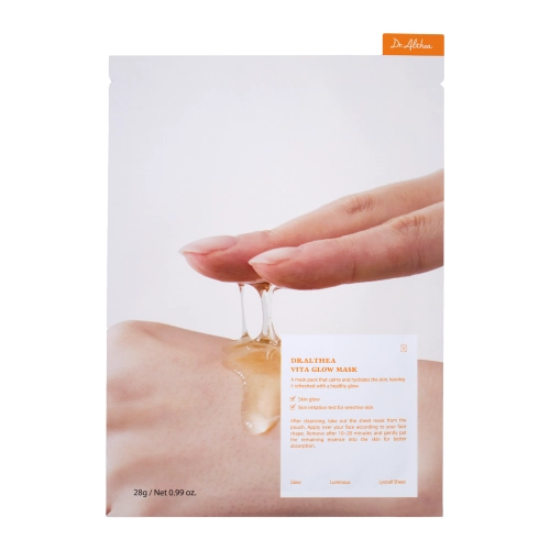 Dr. Althea - Vita Glow Mask - Tápláló Fátyolmaszk  - 27ml
