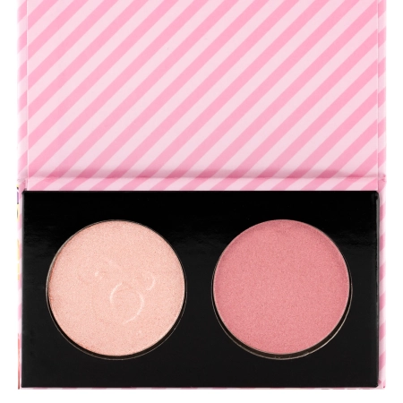 KIKO Milano - Candy Crush Mega Blush and Highlighter Duo - Arc Duó - Pirosító és Highlighter - 01 Beaming Bliss - 5g