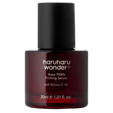 Haruharu Wonder - Rose PDRN Firming Serum - Szilárdító Szérum 0,1% Retinal-lal és PDRN-nel - 30ml
