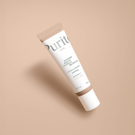 Purito Seoul - Wonder Releaf Centella BB Cream SPF 30 PA+++ #21 Light Beige - BB Krém Ázsiai Gázlóval - 30ml