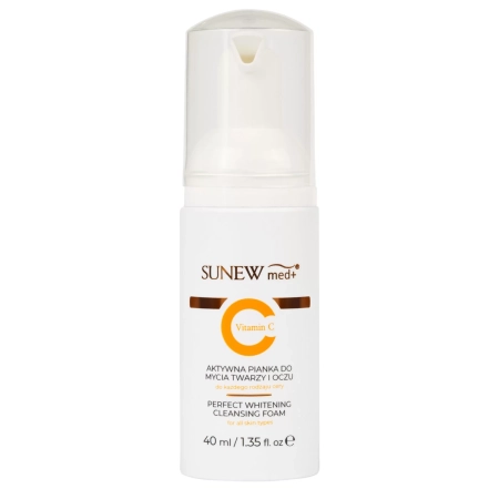 SunewMed+ - Aktív Arctisztító és Szemsminket Eltávolító Hab - 40ml