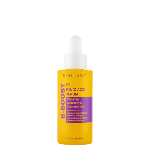 Nine Less - B-Boost 1% Kojic Acid Serum - Arcszérum Kojisavval - 30ml