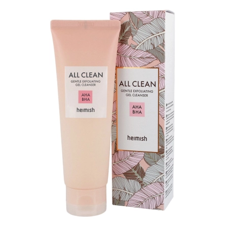 Heimish - All Clean Gentle Exfoliating Gel Cleanser - Gyengéd Arctisztító Gél - 130ml