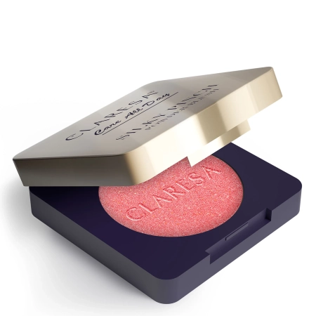 Claresa - Care All Day Silky Pinch Powder Blush - Laza Arcpirosító - Lumi Peach 03 - 2 g