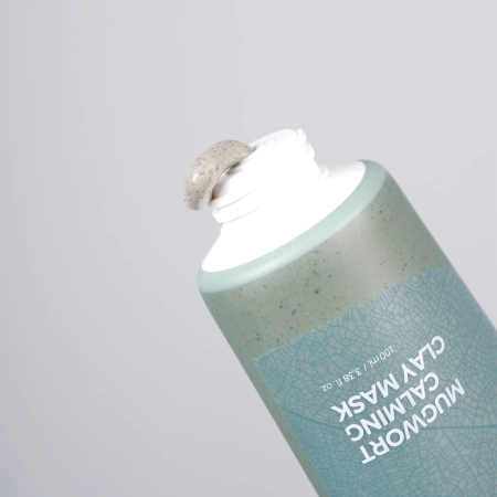 Isntree - Real Mugwort Calming Clay Mask - Agyag Maszk Ürömmel - 100ml