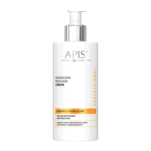 Apis - Adeno C Flash Glow - Energizáló Arcmasszázs Krém C-vitaminnal és Ferulinsavval - 300ml